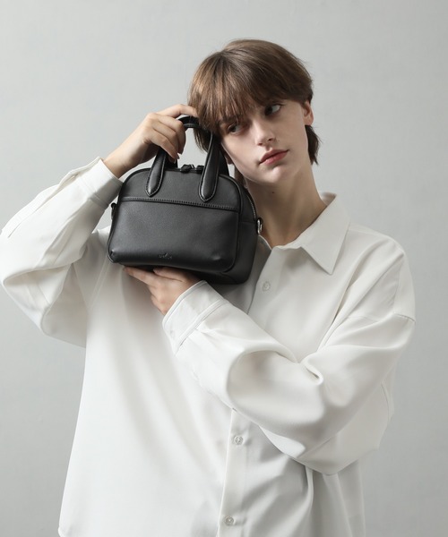 セール】【welise×ADAMPATEK】リアルレザー 2wayショルダーミニ