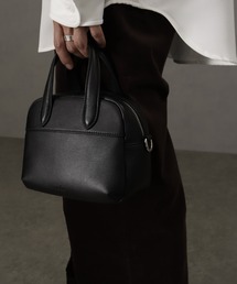 welise（ウェライズ）の「【welise×ADAMPATEK】リアルレザー 2wayショルダーミニボストンバッグ/ハンドバッグ（ショルダーバッグ）」