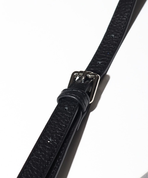 welise（ウェライズ）の「【welise×ADAMPATEK】リアルレザー 2wayショルダーミニボストンバッグ/ハンドバッグ（ショルダーバッグ・メンズ・ブラック・FREE）」の11枚目の写真