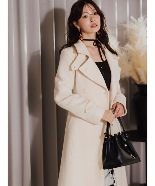 MERCURYDUO(マーキュリーデュオ)の「ドロストキーチェーンバッグ(ショルダーバッグ・レディース・イエロー/ブラック/アイボリー・FREE)」の12枚目の写真