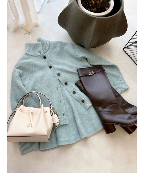 MERCURYDUO(マーキュリーデュオ)の「ドロストキーチェーンバッグ(ショルダーバッグ・レディース・イエロー/ブラック/アイボリー・FREE)」の22枚目の写真