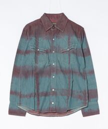 AYUITE（アユイテ）の「【Ca】【it】【AYUITE】ﾀｲﾀﾞｲﾁｪｯｸ裏毛短ﾊﾟﾝﾃﾞﾆﾑ ｳｴｽﾀﾝｼｬﾂ（シャツ/ブラウス）」