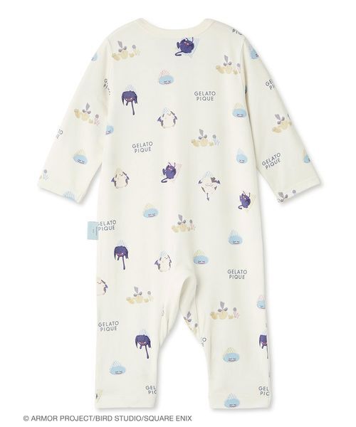 ドラゴンクエスト】【ベビー】アソートモンスター総柄ロンパース