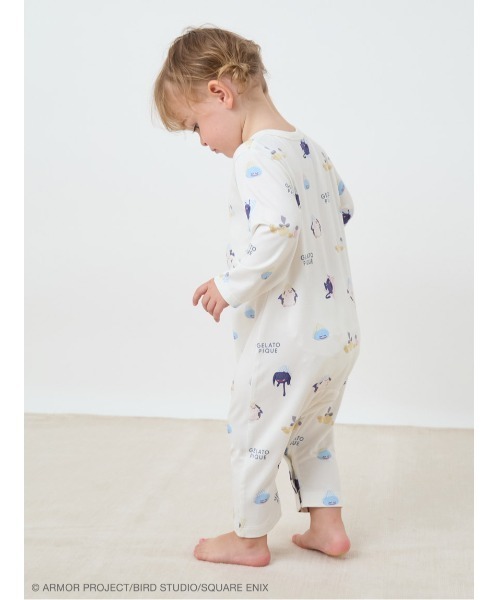 ドラゴンクエスト】【ベビー】アソートモンスター総柄ロンパース