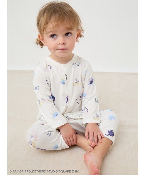 ドラゴンクエスト】【ベビー】アソートモンスター総柄ロンパース