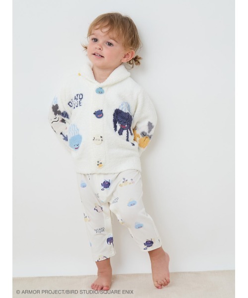 【ドラゴンクエスト】アソートモンスター総柄ロンパース　80サイズ　2種セット ドラゴンクエスト】【ベビー】アソートモンスター総柄ロンパース