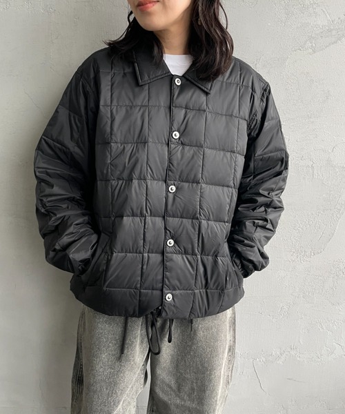 TAION/タイオン BASIC ダウン コーチジャケット TAION/タイオン] BASIC ダウン コーチジャケット（ダウンジャケット