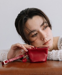 Beau're（ヴュレ）の「BEAURE レザー ミニ ポーチ チャーム（ポーチ）」