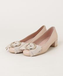 プリティバレリーナ　ほぼ未使用　38 JUDY leather oversized flower（ジュディ レザー オーバー