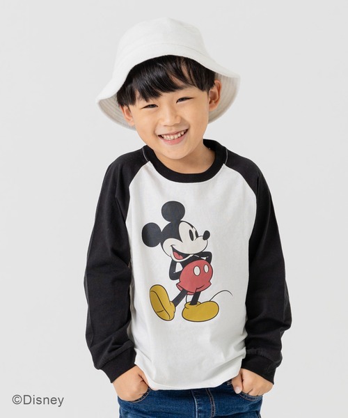 Disney(ディズニー)の「〈ディズニー〉ミッキーマウス/長袖Tシャツ(Tシャツ/カットソー・キッズ・B/D/E/F/A/C・120cm/130cm/140cm/80cm/90cm/100cm/110cm)」の1枚目の写真
