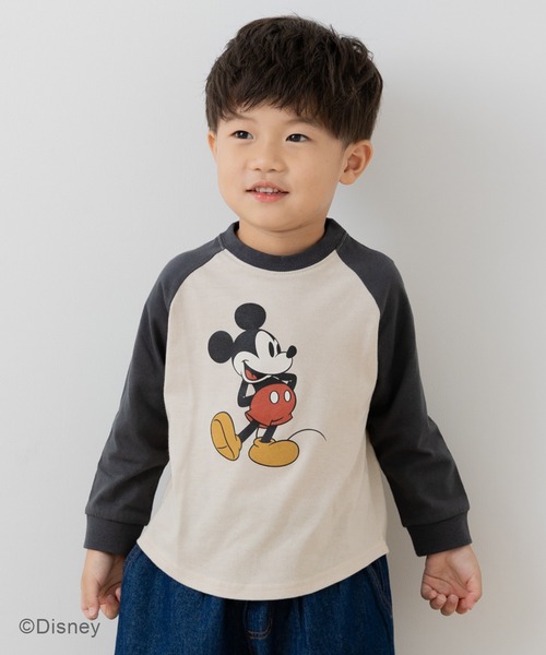 Disney(ディズニー)の「〈ディズニー〉ミッキーマウス/長袖Tシャツ(Tシャツ/カットソー・キッズ・B/D/E/F/A/C・120cm/130cm/140cm/80cm/90cm/100cm/110cm)」の2枚目の写真