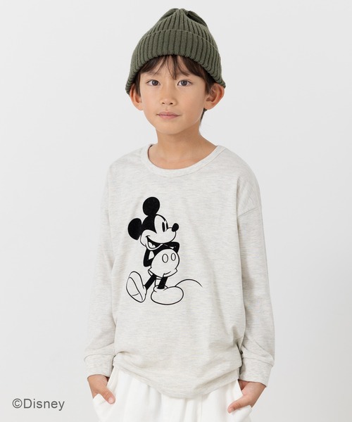 Disney(ディズニー)の「〈ディズニー〉ミッキーマウス/長袖Tシャツ(Tシャツ/カットソー・キッズ・B/D/E/F/A/C・120cm/130cm/140cm/80cm/90cm/100cm/110cm)」の3枚目の写真