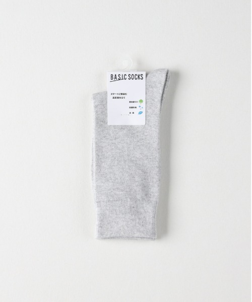 Right-on(ライトオン)の「【BASIC SOCKS】ムジクルーソックス(ソックス/靴下・メンズ・ネイビー/グリーン/グレー/ダークグレー/ブラック・フリー)」の3枚目の写真
