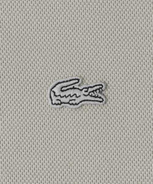LACOSTE（ラコステ）の「『別注』LACOSTE×URBAN RESEARCH　Functional Pique Long-Sleeve（Tシャツ/カットソー・メンズ・チャコールグレー/グレー系その他/ホワイト・3/4/5）」の7枚目の写真