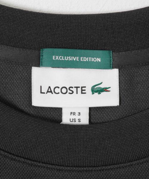 LACOSTE（ラコステ）の「『別注』LACOSTE×URBAN RESEARCH　Functional Pique Long-Sleeve（Tシャツ/カットソー・メンズ・チャコールグレー/グレー系その他/ホワイト・3/4/5）」の13枚目の写真