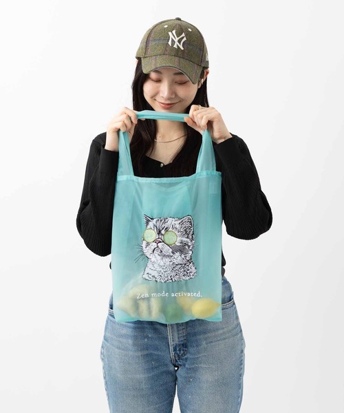Jubilee(ジュビリー)の「オーガンジー 犬・猫 刺繍エコトートバッグ(エコバッグ/サブバッグ・レディース・その他1/その他2/その他3/その他5/その他11/その他8/その他10/その他6/その他4/その他7/その他9/その他12・FREE)」の6枚目の写真