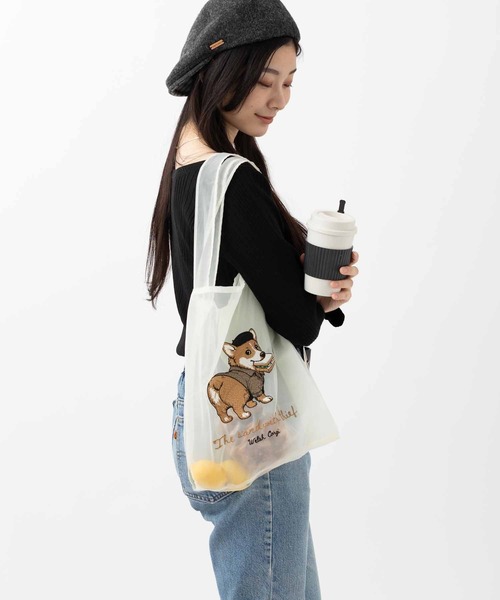 Jubilee(ジュビリー)の「オーガンジー 犬・猫 刺繍エコトートバッグ(エコバッグ/サブバッグ・レディース・その他1/その他2/その他3/その他5/その他11/その他8/その他10/その他6/その他4/その他7/その他9/その他12・FREE)」の8枚目の写真