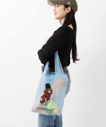 Jubilee（ジュビリー）の「オーガンジー 犬・猫 刺繍エコトートバッグ（エコバッグ/サブバッグ）」