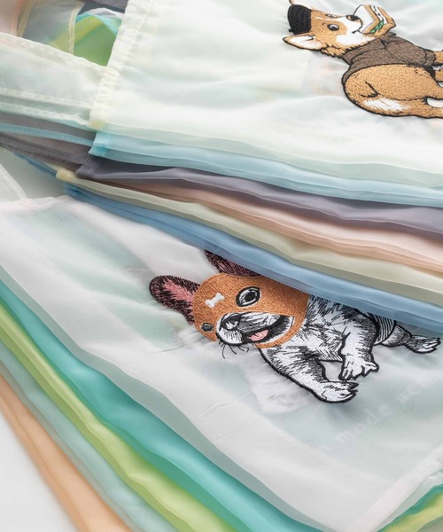 Jubilee(ジュビリー)の「オーガンジー 犬・猫 刺繍エコトートバッグ(エコバッグ/サブバッグ・レディース・その他1/その他2/その他3/その他5/その他11/その他8/その他10/その他6/その他4/その他7/その他9/その他12・FREE)」の14枚目の写真