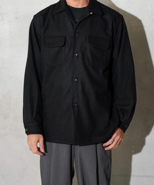TOWNCRAFT / タウンクラフト 50S W-FLAP LOOPCOLLAR SHIRT MADE IN