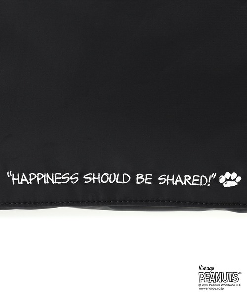 Manhattan Portage（マンハッタンポーテージ）の「WHITESTONE TOTE BAG FLIGHT NYLON BACKING PEANUTS 25（トートバッグ・レディース・ブラック・SMALL）」の17枚目の写真