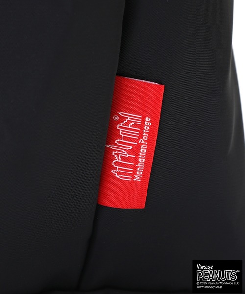 Manhattan Portage（マンハッタンポーテージ）の「WHITESTONE TOTE BAG FLIGHT NYLON BACKING PEANUTS 25（トートバッグ・レディース・ブラック・SMALL）」の18枚目の写真