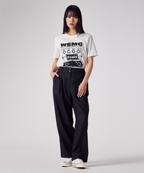 Paul Smith(ポールスミス)の「ウィメンズ Paul Smith × Oasis WSMG Tシャツ / 255293 011R(Tシャツ/カットソー・レディース・ブラック/ホワイト・XX-SMALL)」の3枚目の写真