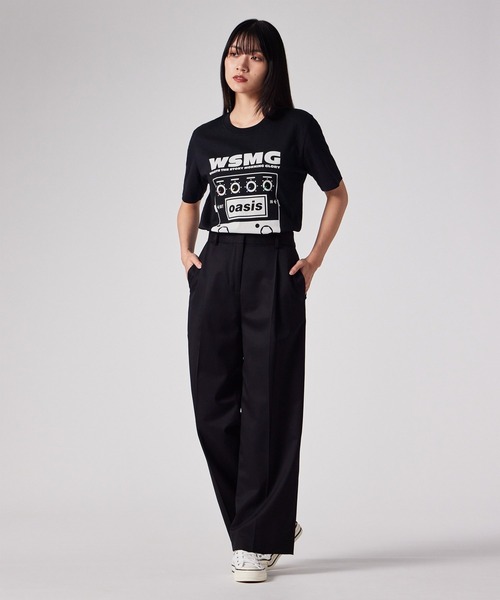 Paul Smith(ポールスミス)の「ウィメンズ Paul Smith × Oasis WSMG Tシャツ / 255293 011R(Tシャツ/カットソー・レディース・ブラック/ホワイト・XX-SMALL)」の8枚目の写真