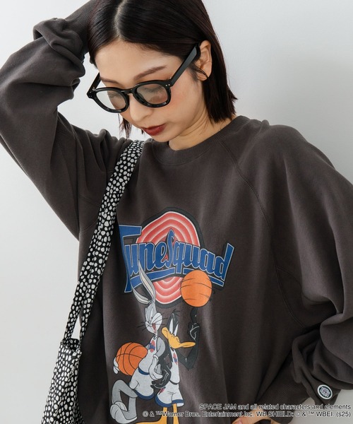 DISCUS(ディスカス)の「【DISCUS ATHLETIC×LOONEY TUNES】スペース・ジャム キャラクタープリントスウェットトレーナー メンズ レディース ユニセックス(スウェット・レディース・ブラック系その他/ホワイト系その他/ブラック系その他2/ホワイト系その他2・LARGE/MEDIUM)」の22枚目の写真