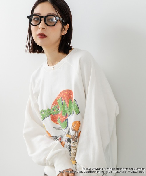 DISCUS(ディスカス)の「【DISCUS ATHLETIC×LOONEY TUNES】スペース・ジャム キャラクタープリントスウェットトレーナー メンズ レディース ユニセックス(スウェット・レディース・ブラック系その他/ホワイト系その他/ブラック系その他2/ホワイト系その他2・LARGE/MEDIUM)」の16枚目の写真