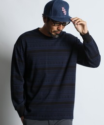 DUFFER ORIGINAL JACQUARD L/SL TEE:オリジナル ジャガード ロンTEE