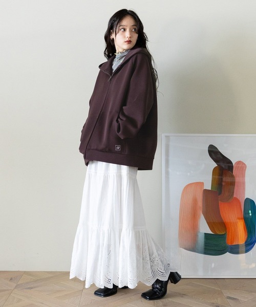 RAGEBLUE（レイジブルー）の「メロウインナーカットソー（Tシャツ/カットソー・レディース・ホワイト/グレー系その他/イエロー系その他/サックスブルー/レッド/ブラック・FREE）」の20枚目の写真