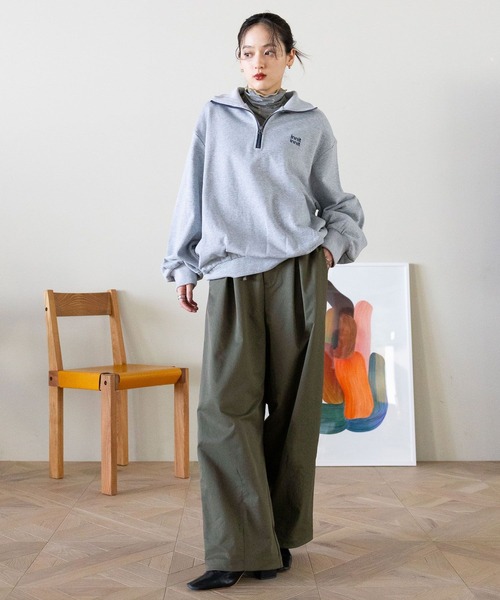 RAGEBLUE（レイジブルー）の「メロウインナーカットソー（Tシャツ/カットソー・レディース・ホワイト/グレー系その他/イエロー系その他/サックスブルー/レッド/ブラック・FREE）」の22枚目の写真