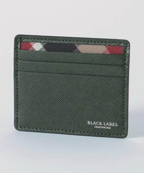 BLACK LABEL CRESTBRIDGE(ブラックレーベル・クレストブリッジ)の「バイカラークレストブリッジチェックミニスナップウォレット(財布・メンズ・ブラック/ブルー系その他2/ダークブラウン/グリーン系その他7/ネイビー・FREE)」の3枚目の写真