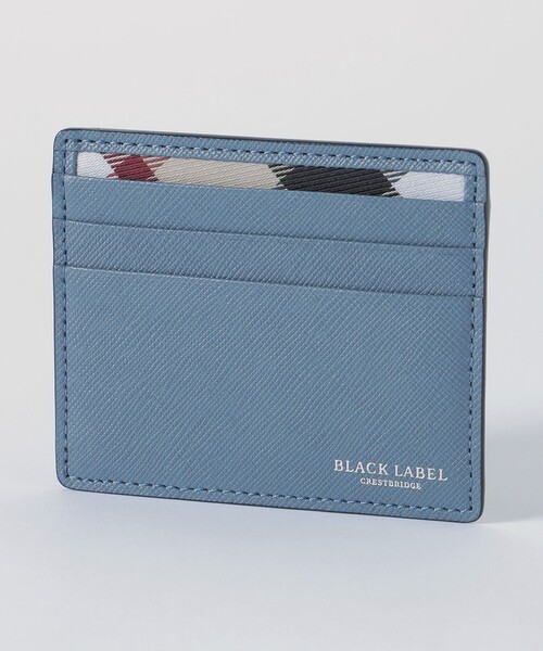 BLACK LABEL CRESTBRIDGE(ブラックレーベル・クレストブリッジ)の「バイカラークレストブリッジチェックミニスナップウォレット(財布・メンズ・ブラック/ブルー系その他2/ダークブラウン/グリーン系その他7/ネイビー・FREE)」の5枚目の写真