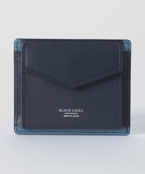 BLACK LABEL CRESTBRIDGE(ブラックレーベル・クレストブリッジ)の「バイカラークレストブリッジチェックミニスナップウォレット(財布・メンズ・ブラック/ブルー系その他2/ダークブラウン/グリーン系その他7/ネイビー・FREE)」の10枚目の写真