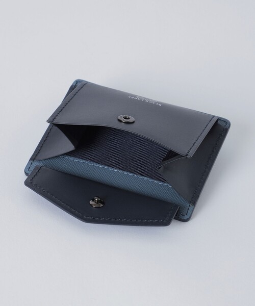 BLACK LABEL CRESTBRIDGE(ブラックレーベル・クレストブリッジ)の「バイカラークレストブリッジチェックミニスナップウォレット(財布・メンズ・ブラック/ブルー系その他2/ダークブラウン/グリーン系その他7/ネイビー・FREE)」の11枚目の写真