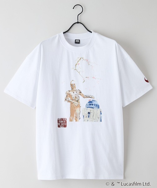 STAR WARS(スターウォーズ)の「【STARWARS/スター・ウォーズ】STARWARS SOUVENIR Tシャツ(Tシャツ/カットソー・メンズ・ホワイト系その他/ブラック系その他4/ブラック系その他2/ブラック系その他3・MEDIUM/LARGE/X-LARGE)」の16枚目の写真