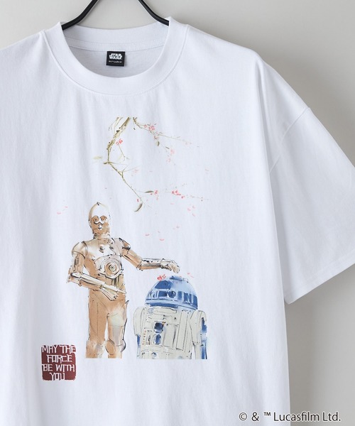STAR WARS(スターウォーズ)の「【STARWARS/スター・ウォーズ】STARWARS SOUVENIR Tシャツ(Tシャツ/カットソー・メンズ・ホワイト系その他/ブラック系その他4/ブラック系その他2/ブラック系その他3・MEDIUM/LARGE/X-LARGE)」の13枚目の写真