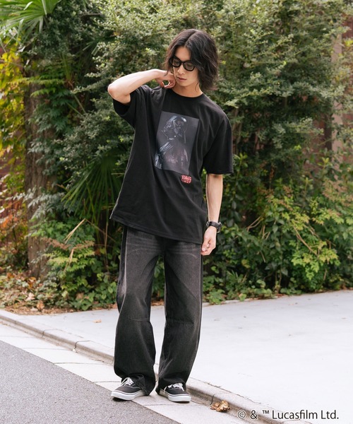 STAR WARS(スターウォーズ)の「【STARWARS/スター・ウォーズ】STARWARS SOUVENIR Tシャツ(Tシャツ/カットソー・メンズ・ホワイト系その他/ブラック系その他4/ブラック系その他2/ブラック系その他3・MEDIUM/LARGE/X-LARGE)」の19枚目の写真