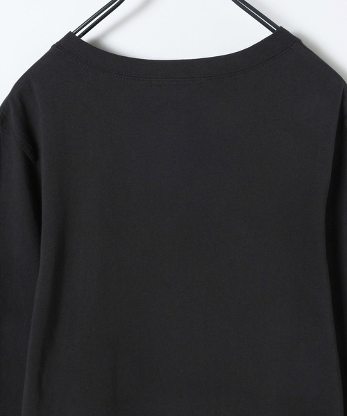 JEANASIS（ジーナシス）の「スムースコットンヘンリーロンTEE/606927（Tシャツ/カットソー・レディース・グレー/ブラック/ホワイト・FREE）」の10枚目の写真