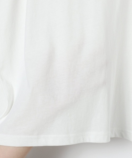 JEANASIS（ジーナシス）の「スムースコットンヘンリーロンTEE/606927（Tシャツ/カットソー・レディース・グレー/ブラック/ホワイト・FREE）」の12枚目の写真