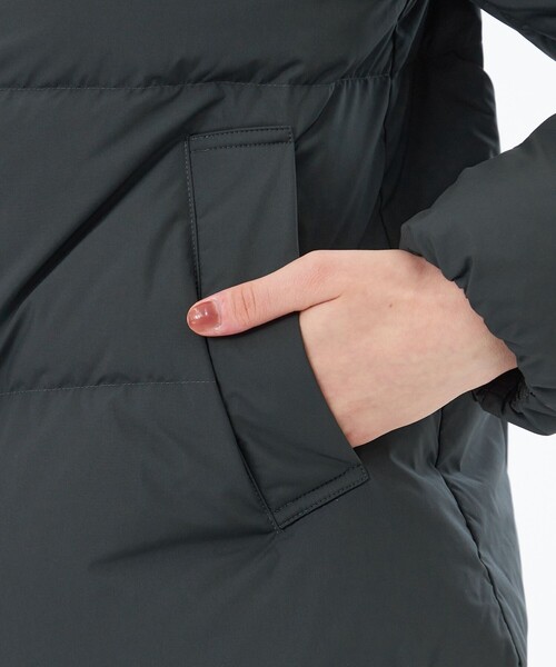 MACKINTOSH PHILOSOPHY（ﾏｯｷﾝﾄｯｼｭ ﾌｨﾛｿﾌｨｰ）の「【WEB&一部店舗限定】フーデッドショートダウン（ダウンジャケット/コート・レディース・チャコールグレー/ダークネイビー/ブラック・38/36）」の11枚目の写真