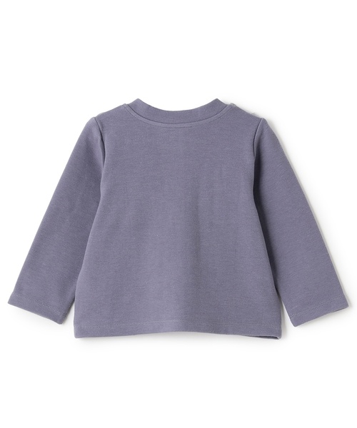 petit main(プティマイン)の「【リンク】チュールフリルカットカーディガン(カーディガン/ボレロ・キッズ・ブルーグレー/トップグレー/アイボリー・80cm/90cm/110cm/100cm/130cm/120cm)」の14枚目の写真