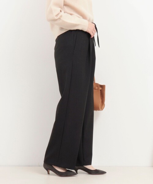 MICO COULIER（ミコクリエ）の「両面起毛2WAYストレッチイージーパンツ（その他パンツ・レディース・グレー系その他/ブラウン/ネイビー・36/38）」の22枚目の写真