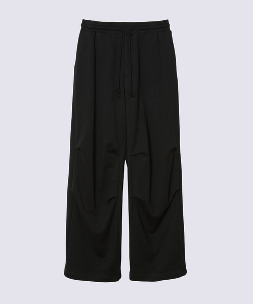 MATSUFUJI(マツフジ)の「【MATSUFUJI/マツフジ】Wide Sweatpants(スウェットパンツ・メンズ・ブラウン/オフホワイト/ブラック・2/3)」の1枚目の写真