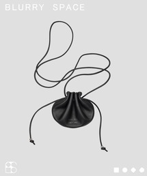 BLURRY SPACE（ブラリイスペース）の「Sachet　巾着ショルダーポーチ（ショルダーバッグ）」