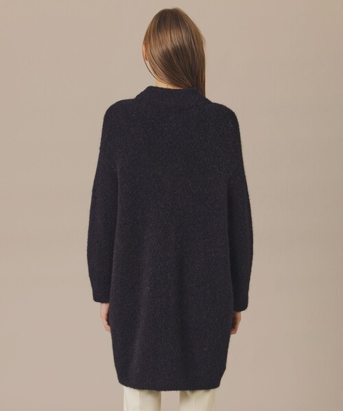 MACKINTOSH LONDON(マッキントッシュ ロンドン)の「アルパカループロングカーディガン(カーディガン/ボレロ・レディース・ネイビー/ブラウン・38)」の7枚目の写真