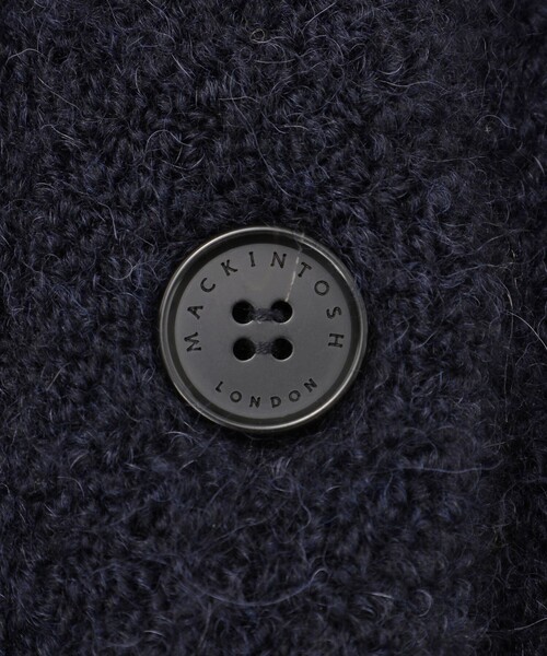 MACKINTOSH LONDON(マッキントッシュ ロンドン)の「アルパカループロングカーディガン(カーディガン/ボレロ・レディース・ネイビー/ブラウン・38)」の9枚目の写真