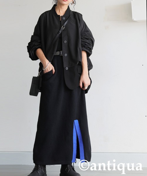 アンティカ異素材切り替えジャケット 異素材切り替えジャケット（その他アウター）｜antiqua（アンティカ